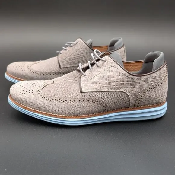Martin Dingman shoes Mens 8 M Blueberry Countryaire Wingtip Oxford Preppy Career