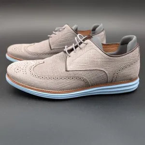 Martin Dingman shoes Mens 8 M Blueberry Countryaire Wingtip Oxford Preppy Career