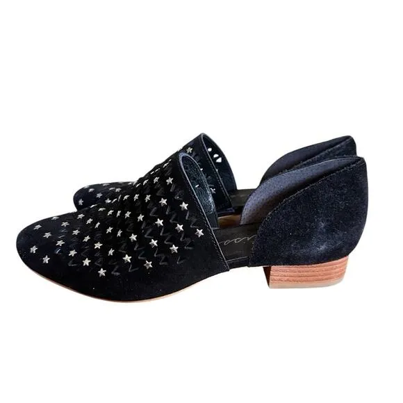 Matisse Constellation Oxford Flats – Black – Size 7 – EUC