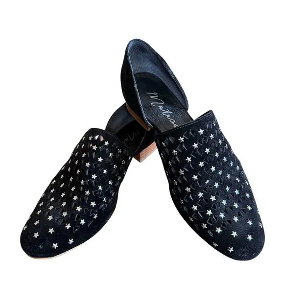 Matisse Constellation Oxford Flats – Black – Size 7 – EUC