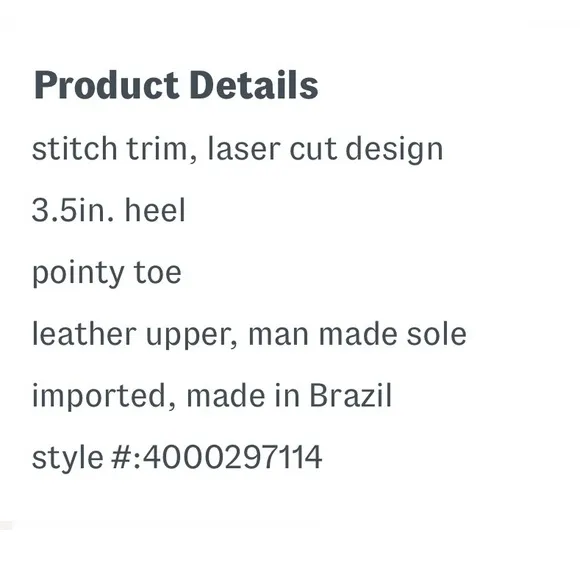 Matisse Made in Brazil Leather Marcell Kitten Heels White Leather Women’s Size 8