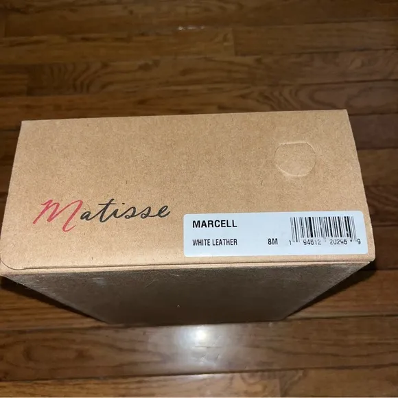Matisse Made in Brazil Leather Marcell Kitten Heels White Leather Women’s Size 8