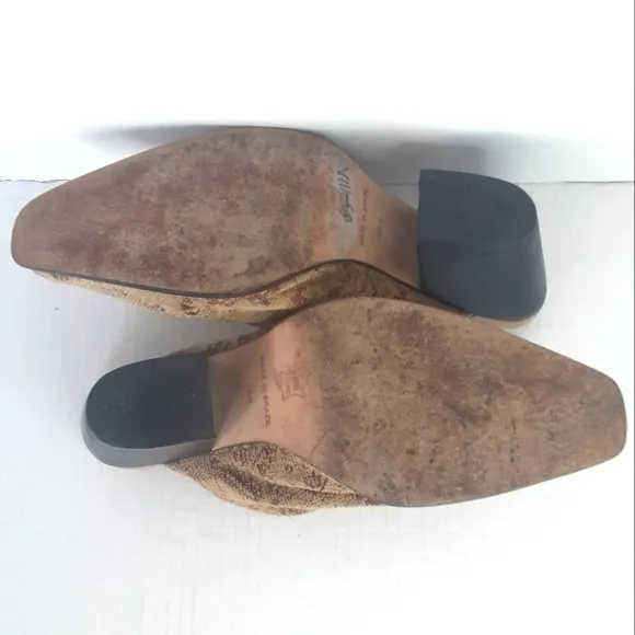 MATISSE Vintage Tapestry Patterned Mules