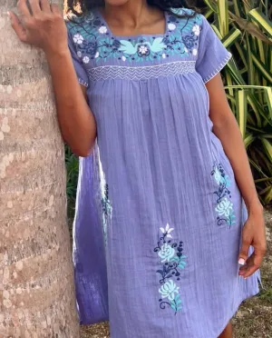 Maya Dress In Periwinkle