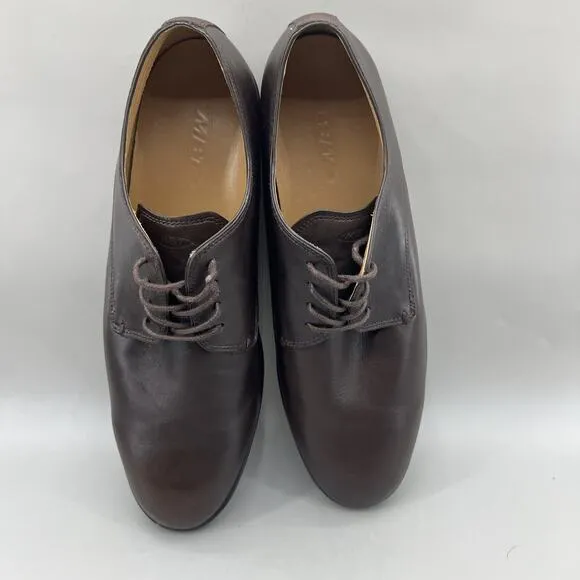 MBT Kabisa Rocker Oxford Men Size 9 9.5 Brown Leather Performance Comfort Shoes