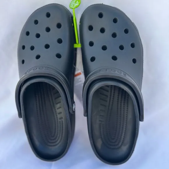 Men Black Crocs Clogs