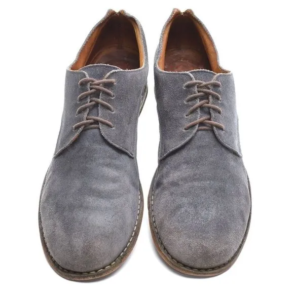 Men Fiorentini Baker Eliza Gray Suede Blucher Oxford 12