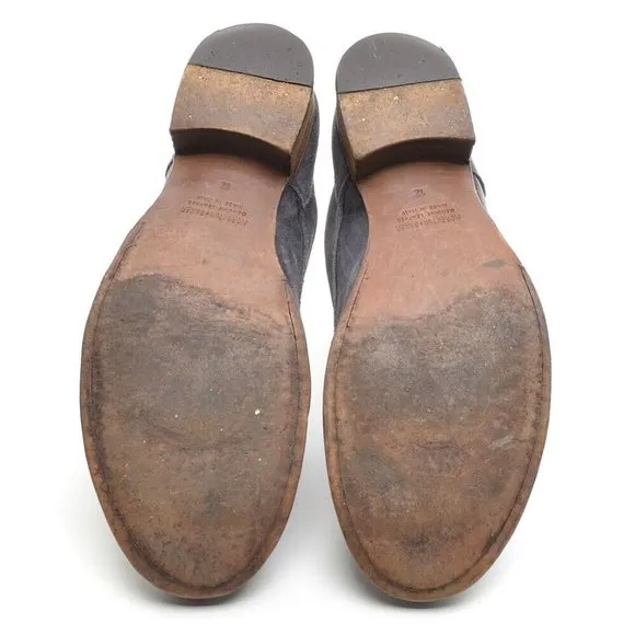Men Fiorentini Baker Eliza Gray Suede Blucher Oxford 12