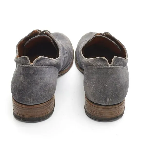 Men Fiorentini Baker Eliza Gray Suede Blucher Oxford 12