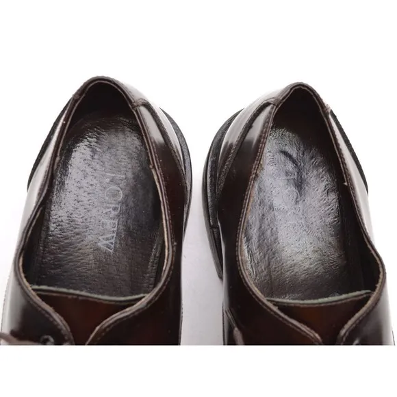 Men J. Crew 46023 Classic Brown Split Toe Oxfords 9 M