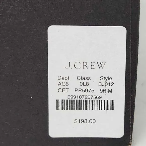 Men's 9.5 J Crew saddle shoes in leather and English suede oxfords Camel Tan