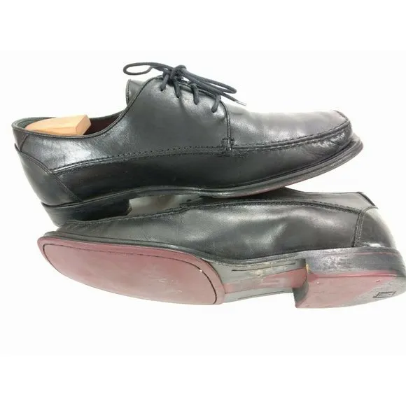 MENS BRUNO MAGLI NATE SIZE 9.5M BLACK Leather MOC
