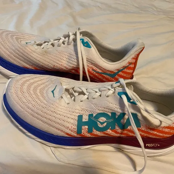 Mens Hoka running shoes Sz 12 tennis shoes