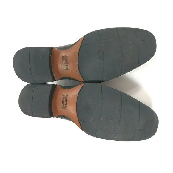 Men’s JOHNSTON &amp; MURPHY Brown Red Sheepskin 9 M