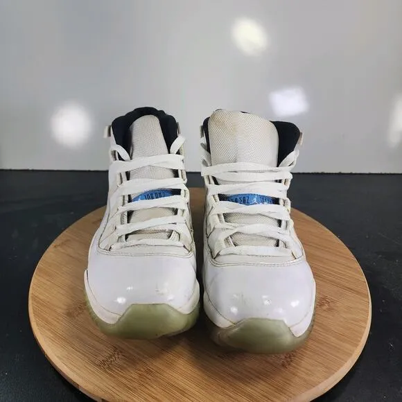 Men's Jordan Air Jordan 11 Sz 8 010901 Legend Blue White Basketball Shoes