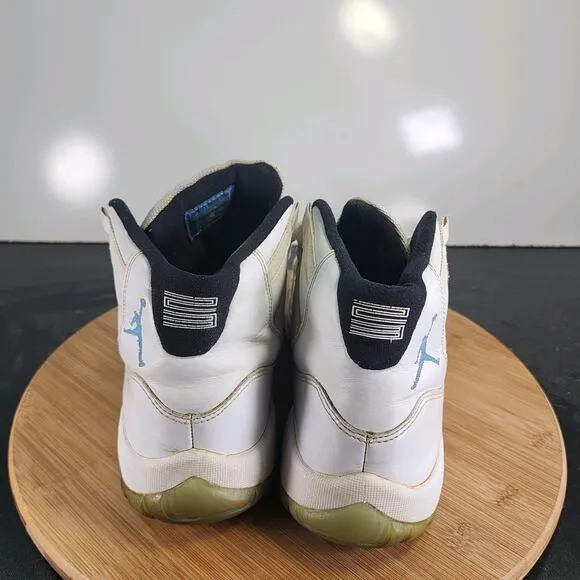 Men's Jordan Air Jordan 11 Sz 8 010901 Legend Blue White Basketball Shoes