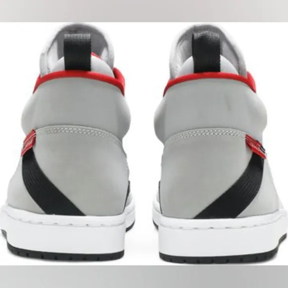 Mens Nike Jordan Fadeaway NEW Size 12 🔥 Wolf Grey Red Shoes Sneaker Air Jordans