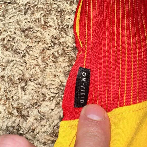Men's Nike Red/Gold Kansas City Chiefs Sideline Performance Shorts