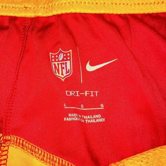 Men's Nike Red/Gold Kansas City Chiefs Sideline Performance Shorts