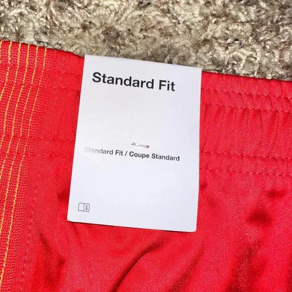 Men's Nike Red/Gold Kansas City Chiefs Sideline Performance Shorts