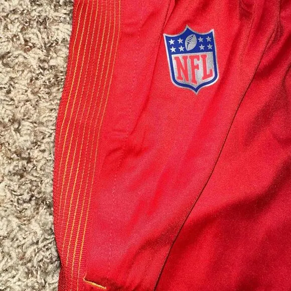 Men's Nike Red/Gold Kansas City Chiefs Sideline Performance Shorts