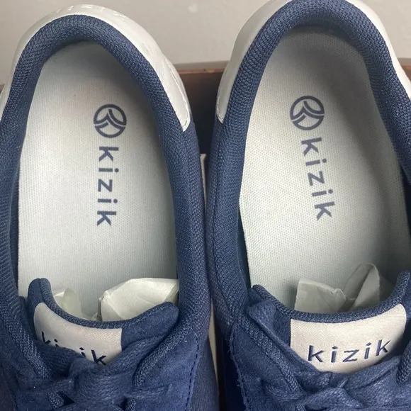 Men's Prague Dusk Blue Size 10.5 Wide Canvas and Suede