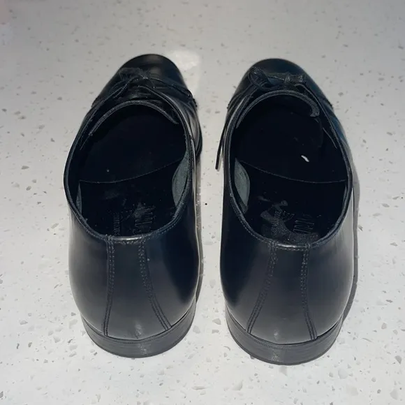 Mens Salvator Ferragamo Cap Toe Leather Oxfords, sz 7.5