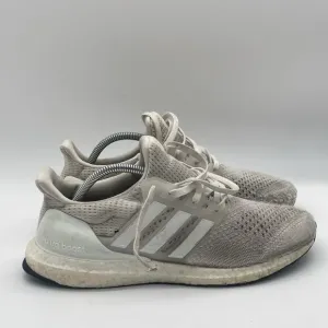 Mens Size 10 Adidas Ultra Boost 1.0 Triple White HQ4202 Running Shoes Sneakers