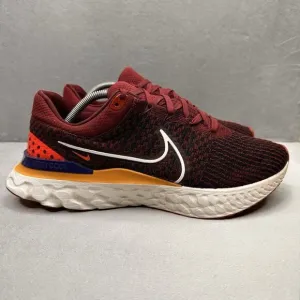 Mens Size 12 Nike React Infinity Run Flyknit 3 Shoe Dark Beetroot Running