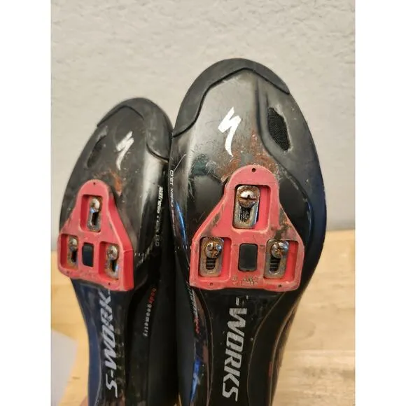Mens Specialized S-Works Road Carbon Cycling Shoes Click Size 11.75