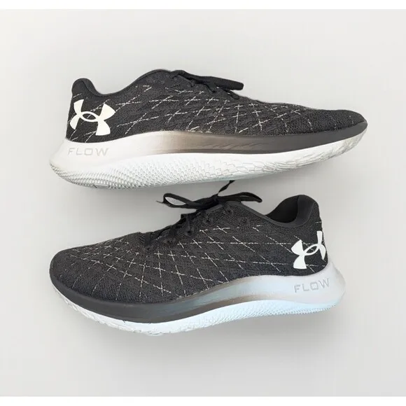 Men’s Under Armour Flow Velociti Wind 2 Running Shoes Size 11.5 Black Reflective