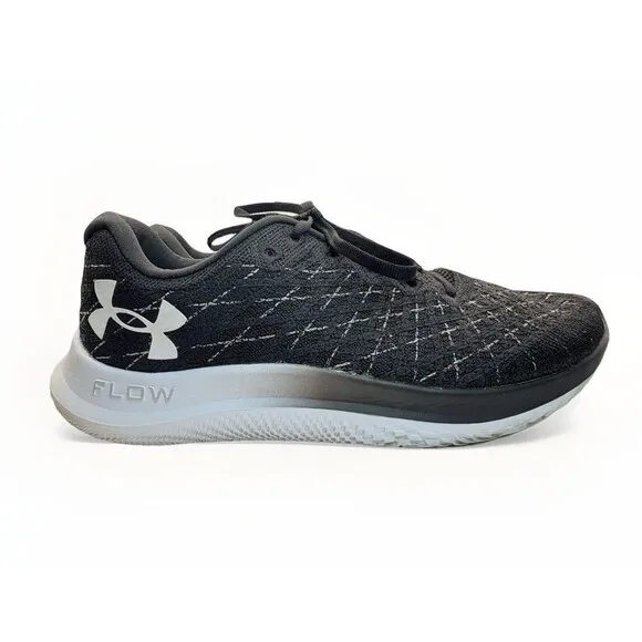 Men’s Under Armour Flow Velociti Wind 2 Running Shoes Size 11.5 Black Reflective