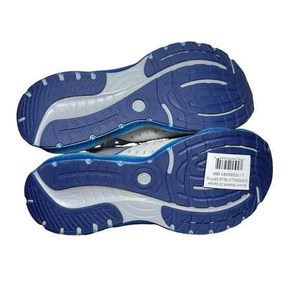Men’s brooks glycerin 20 stealth athletic running shoes size 9 blue