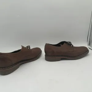 Mephisto AirRelax Brown Leather Cap Toe Oxfords Size 10.5 US Dress Shoes