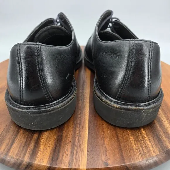 Mephisto Melchior Oxfords Men's 10.5 Black Leather Cap Toe Lace Up Dress Shoes