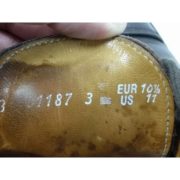 Mephisto Mens Oxfords Brown Leather Size 11