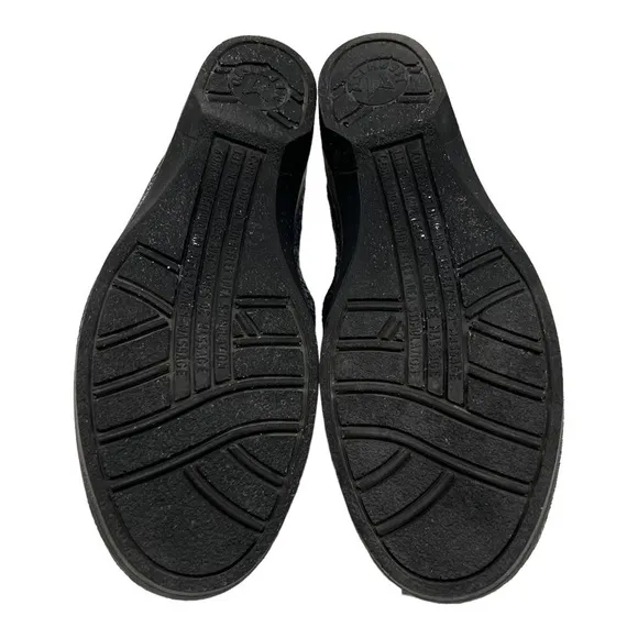 Mephisto Satty Blue Crush Leather Slip On Comfort Clogs Women’s 40