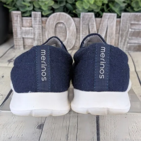 Merinos Slip-Ons Navy/White