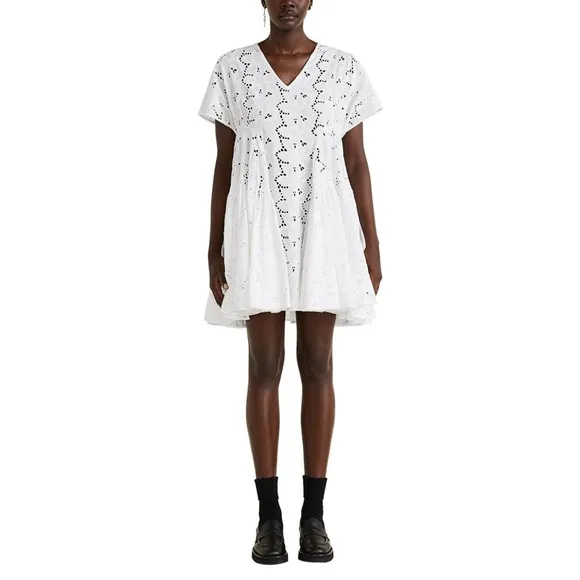 Merlette Ballou Eyelet Dress