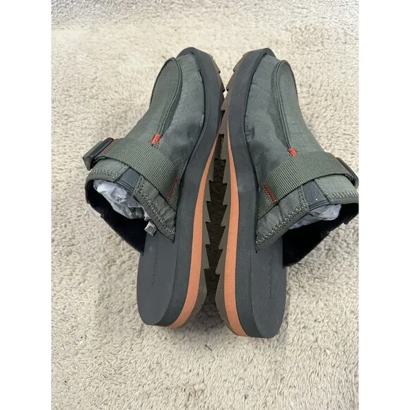 Merrell Alpine Clogs Unisex Slip-On Shoes Olive Green Men’s Size 8 Women’s Sz 10