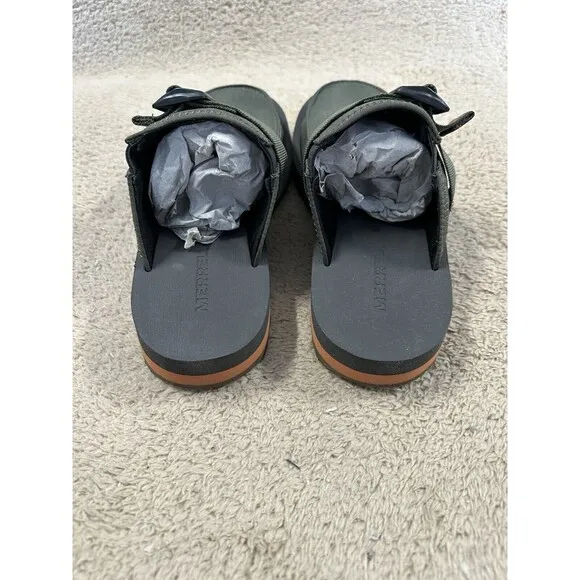 Merrell Alpine Clogs Unisex Slip-On Shoes Olive Green Men’s Size 8 Women’s Sz 10