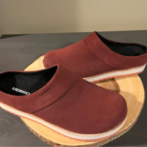 Merrell Juno Suede Clogs NEW