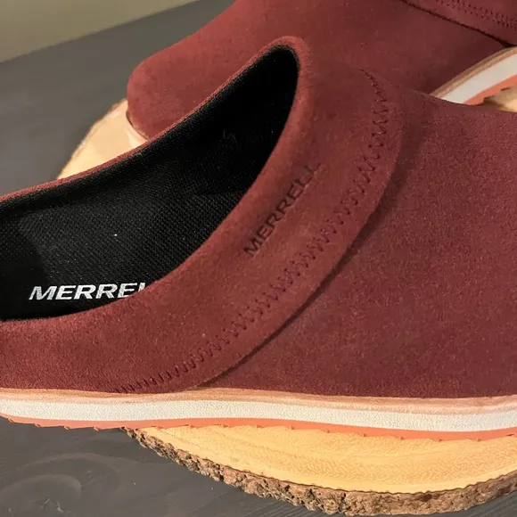 Merrell Juno Suede Clogs NEW