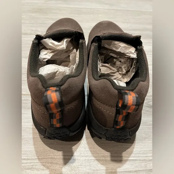Merrell Men's Jungle Leather Slip-On Shoe in Dark Earth - size 9