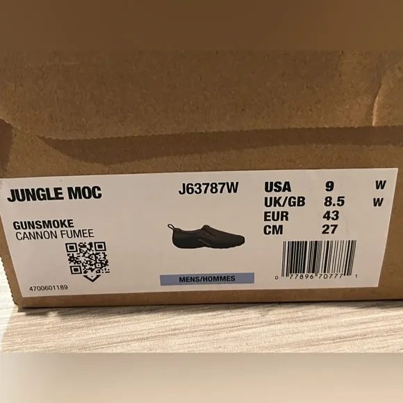 Merrell Men's Jungle Leather Slip-On Shoe in Dark Earth - size 9