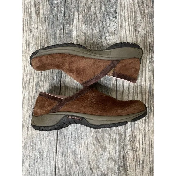 MERRELL ORTHOLITE Encore Adam in Dark Earth Performance Slip On size 8