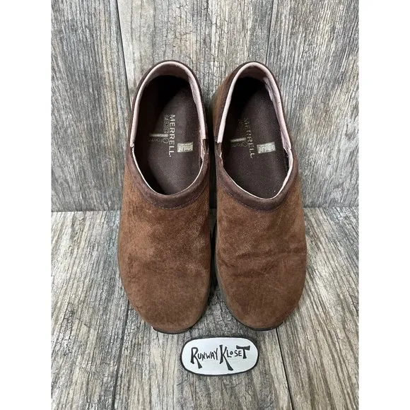 MERRELL ORTHOLITE Encore Adam in Dark Earth Performance Slip On size 8