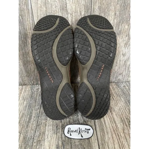 MERRELL ORTHOLITE Encore Adam in Dark Earth Performance Slip On size 8