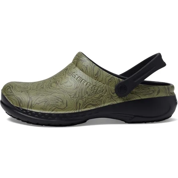 MERRELL Pro comfort base clogs NWOT