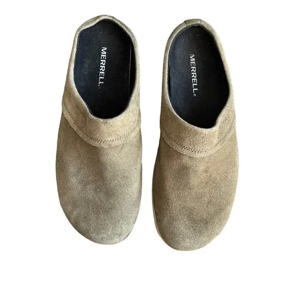 Merrell - Women's Juno Suede Clogs Mules Sz 10